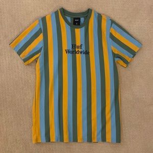 HUF Worldwide Vertical Striped T-Shirt